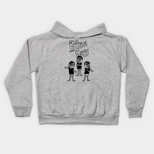 Boys Who Cry - Tour B&W Kids Hoodie